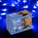Garland "thread" 2 m, IP20, transparent thread, 20 LED, glow blue, 2 modes, AAH3