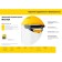 Protective shield Stayer 11081_z01, polycarbonate 1 mm, shock -resistant screen 220 x 315 mm