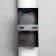 Sconces "Tubus" 2xgu10 35W white gold 6x6x47cm