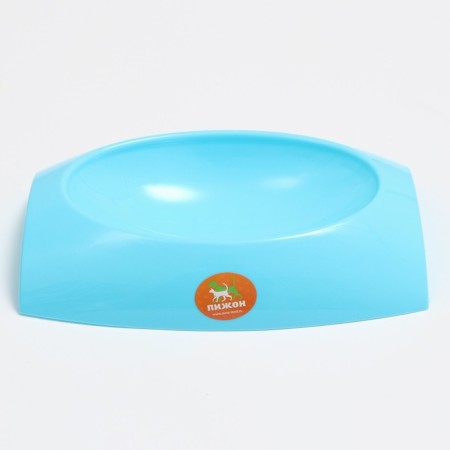 Plastic bowl 27 x 19 x 5.5 cm, blue-1