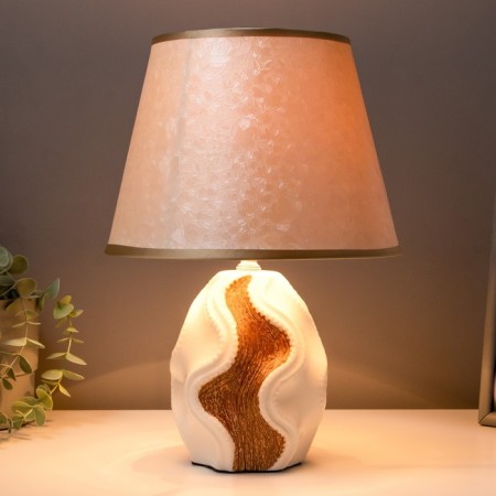 Table lamp 7515127TL/1 E14 40W white-cream 25x25x35 cm Risalux-2