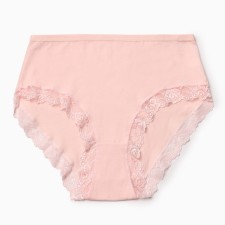 Women's panties, pink color, size 50-52
