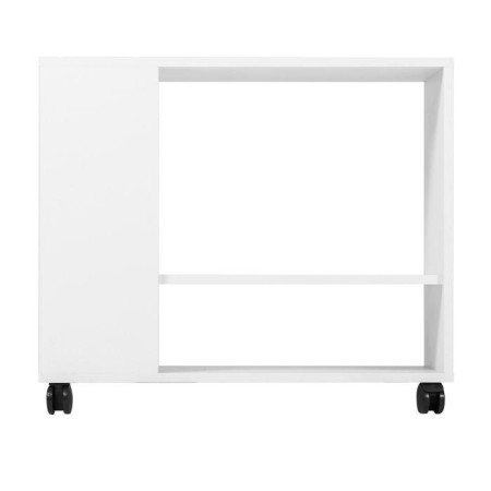 Bruno coffee table on wheels, 700x350x600, white-5
