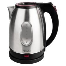 ECO-1882ke kettle, metal, electric, 1.8 l, 1850 watts, silver color