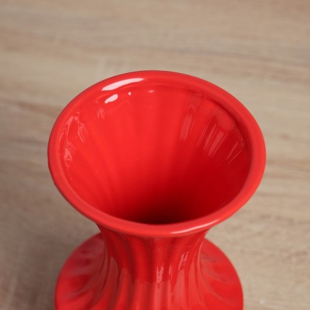 VAZA Ceramics Table "Thiago" Fears, 18x8.5 cm, red-1