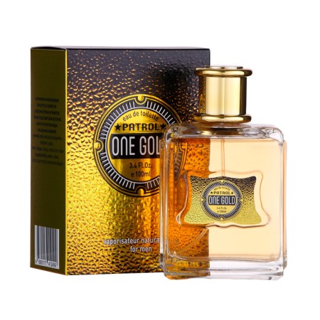 Men's toilet water Patrol One Gold (based on Paco Rabanne 1 Million), 100 ml