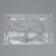 Cookie box, confectionery packaging with PVC lid, “made with love”, 21 x 10.5 x 3 cm
