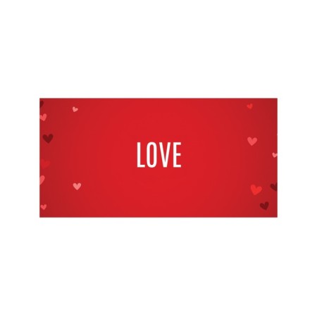 Basket for toys "Love, size 35x50 cm-1