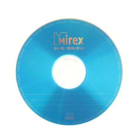 CD-R MIREX StANDARD, 48X, 700 MB, envelope, 1 pc