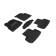 Pile rug for Audi Q7 II, 2015-, black