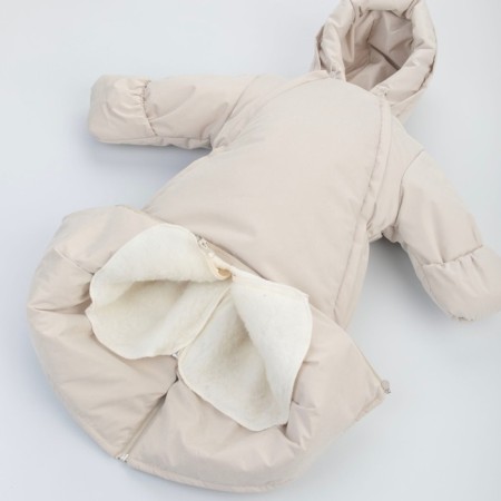 Combiason-transformer children's kinderlitto "Velvet", height 68-80 cm, ivory color-3