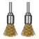A set of brushes for a bison drill 35225-17-H2_z02, disk, twisted, steel, 0.3 mm, 17 mm, 2 pcs.