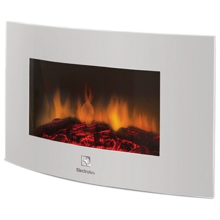 Electric fireplace Electrolux EFP/W-1200urls, 2000 watts, 2 modes, remote control, white