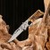 Folding "gun" 15cm, blade 66mm/1.4mm, in a gift box