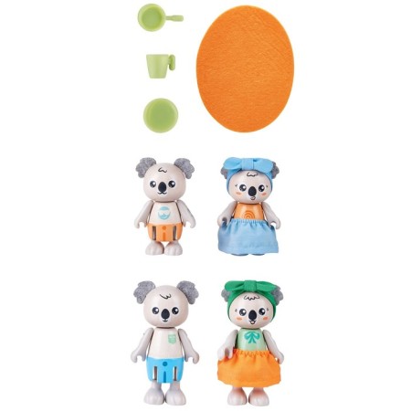 Игрушки фигурки животных «Семья коал», 4 предмета-1