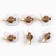 Hair hair clip luminous mix