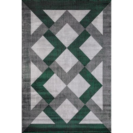Rectangular carpet Karmen Hali Omega, size 240x340 cm, color Green/Green
