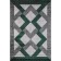 Rectangular carpet Karmen Hali Omega, size 240x340 cm, color Green/Green