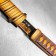 Wooden souvenir "Tanto knife", in a scabbard, orange