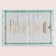Folder for birth certificate "for a boy" Blue background, A5