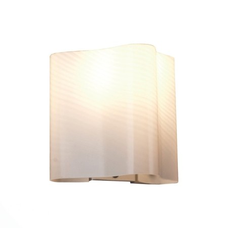 Sconces st. SL117.511.01. ONDE. 1x40 W, E14, 16x15 cm, silver color