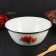 Bowl, 4 l, induction, neckline, white color