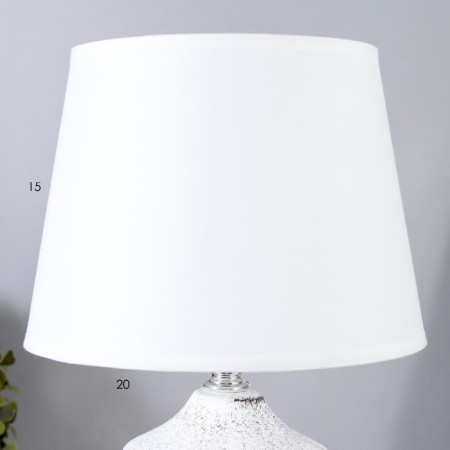 Assanti table lamp E14 40W white-gray 19.5x19.5x32 cm Risalux-4