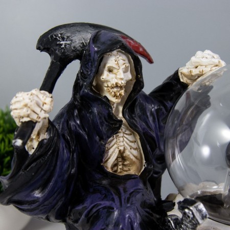 Plasmic ball "Skeleton" white-gray 21x12.5x23 cm Risalux-7