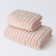Terry towel Ecotex "Lifestail", 500 gr, size 50x90 cm, light pink color