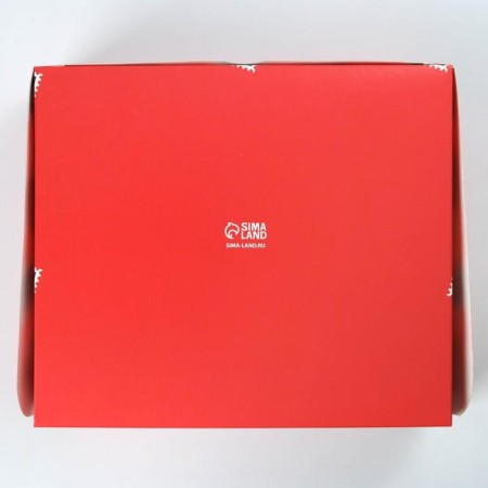 Packaging for confectionery "Gift from Santa Claus", 20 x 17 x 6 cm, New Year-3