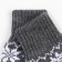 Women's socks, gray/white color, size 23-25