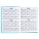 The diary is half -dantered for 4 years A5, 192 sheets, the cover of the boumville, turquoise