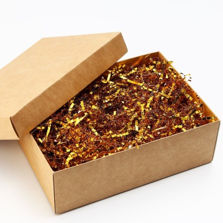Filler for balls and gifts, packaging, Golden Sunset, 15 x 26 cm-2