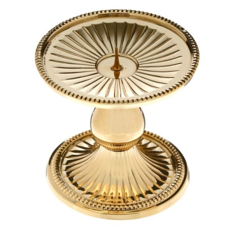 Summary for 1 candle "Scene" Brass 8.3x8x8 cm-3