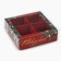 Box for 4 sweets with cells "New Year's Jewelry", 10 x 10 x 3 cm, New Year