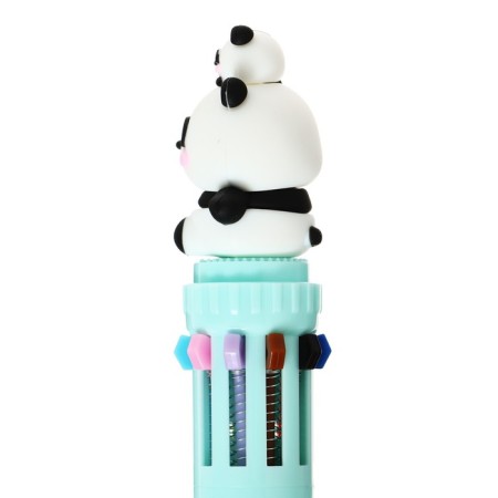 Handle Automatic Ball 10 color, rod 0.7 mm, "panda", mix-5