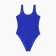 Swimsuit Women's Assigned plain minaku, blue color, size 54