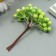 Decor for creativity "Berries" 1 bouquet = 6 branches green 10 cm