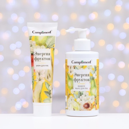Set gift Compliment 2 items: Liquid hand soap 320 ml + hand cream 100 ml-2