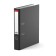 A4, 50 mm, Erichkrause “Business” folder, assembled, black, plastic pocket, metal kant, 2 mm cardboard, capacity of 350 sheets