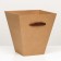 Box of the team, for bouquets, trapezoid 18.5 x 32.5 x 34.5 cm, craft