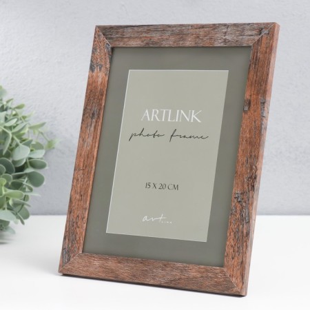 Photo frame MDF "Leon" 15x20 cm, brown-2