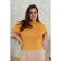 Female jumper, size 50, mustard color