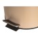 Garbage bucket with the pedal Orion 410122, 12 l, beige matte color