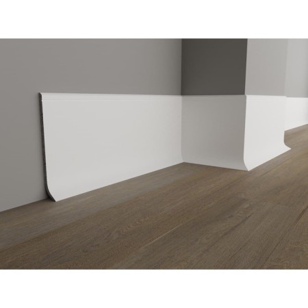 Skirting shock -resistant white 100x16x2000mm