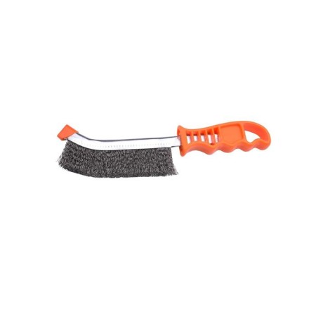 Metallic manual brush Harden 611540, 225 mm, copper coating, plastic handle-1
