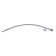 STM mixer eyeliner, M10, 50 cm, stainless steel, long fitting
