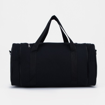 Road bag with lightning, 3 outer pockets, long belt, black/blue color-1
