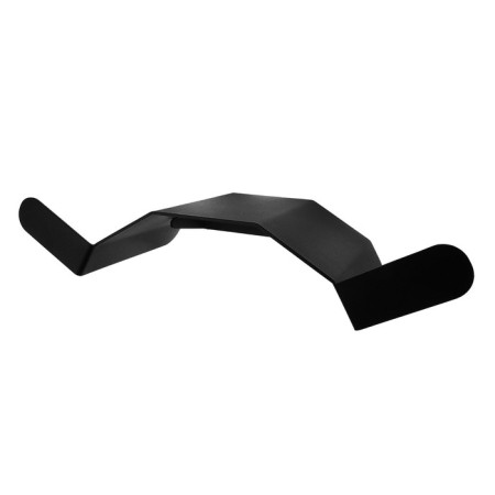 Super -resistant holder for a garden hose, wall -mounted, with protection against fracture, black-2