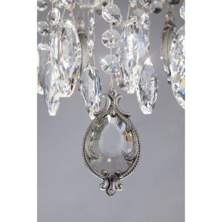 Wonderful 5x40W E14, silver 49x49x33 cm-3